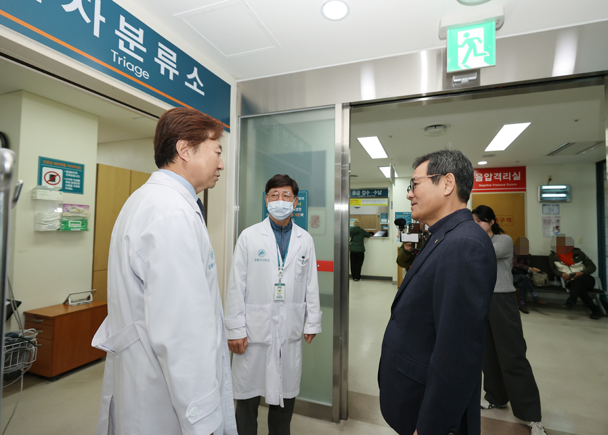 병원 집단급식소 현장체험 및 상생대화 이미지