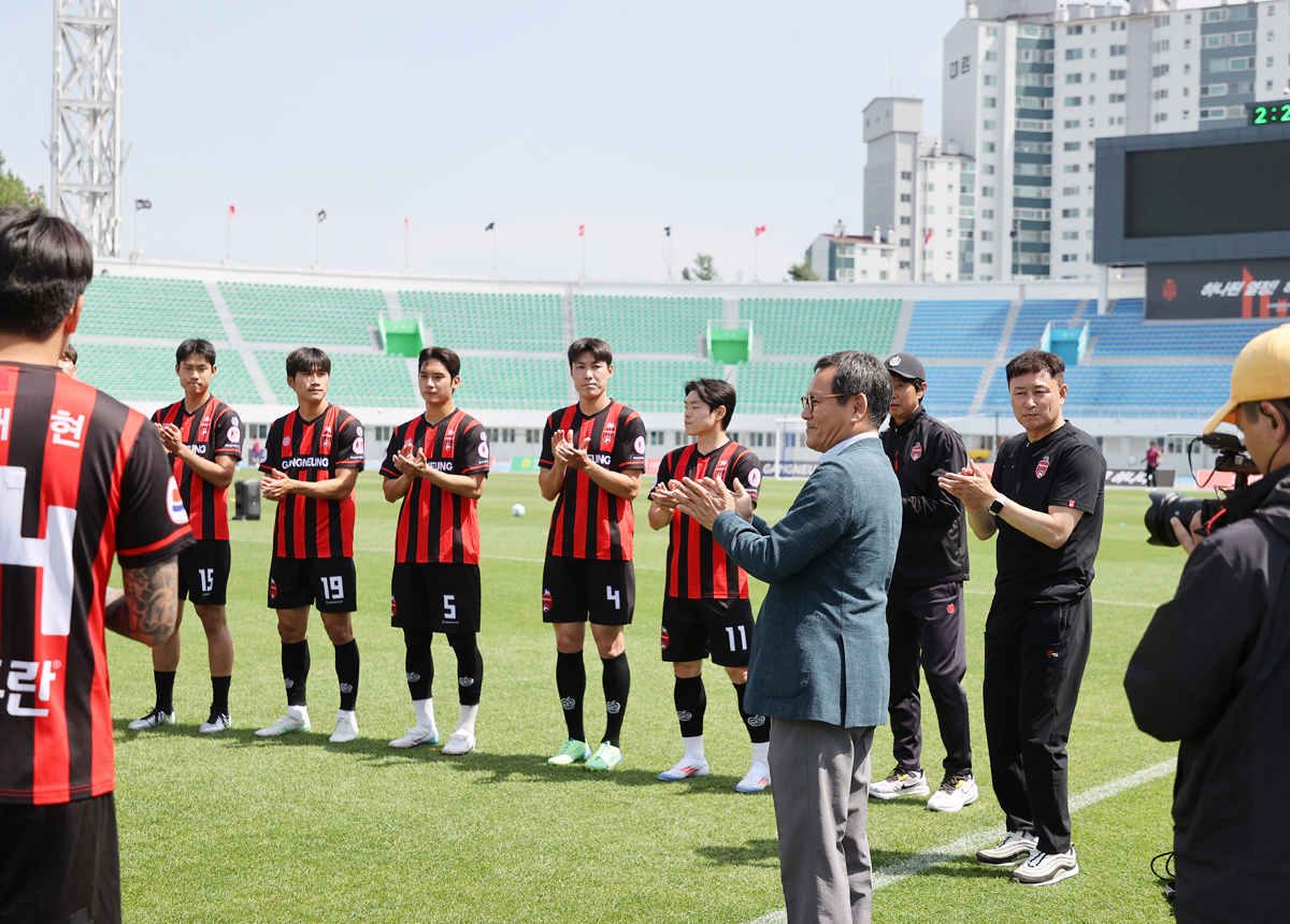 슈팅스타 관련 현장스케치 방문 및 격려 이미지