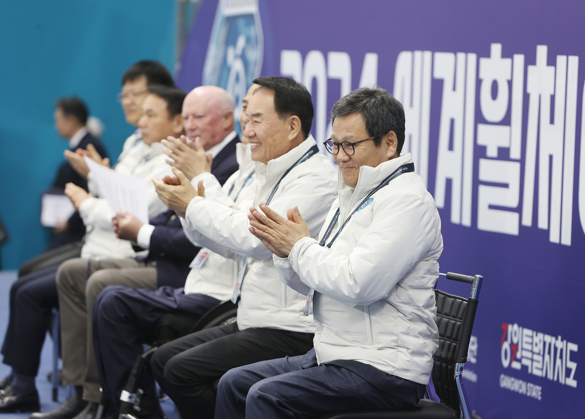 2024 세계휠체어컬링선수권대회 개회식 이미지