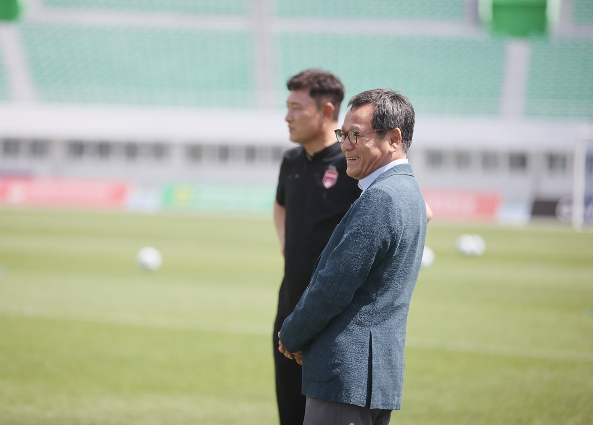 슈팅스타 관련 현장스케치 방문 및 격려 이미지