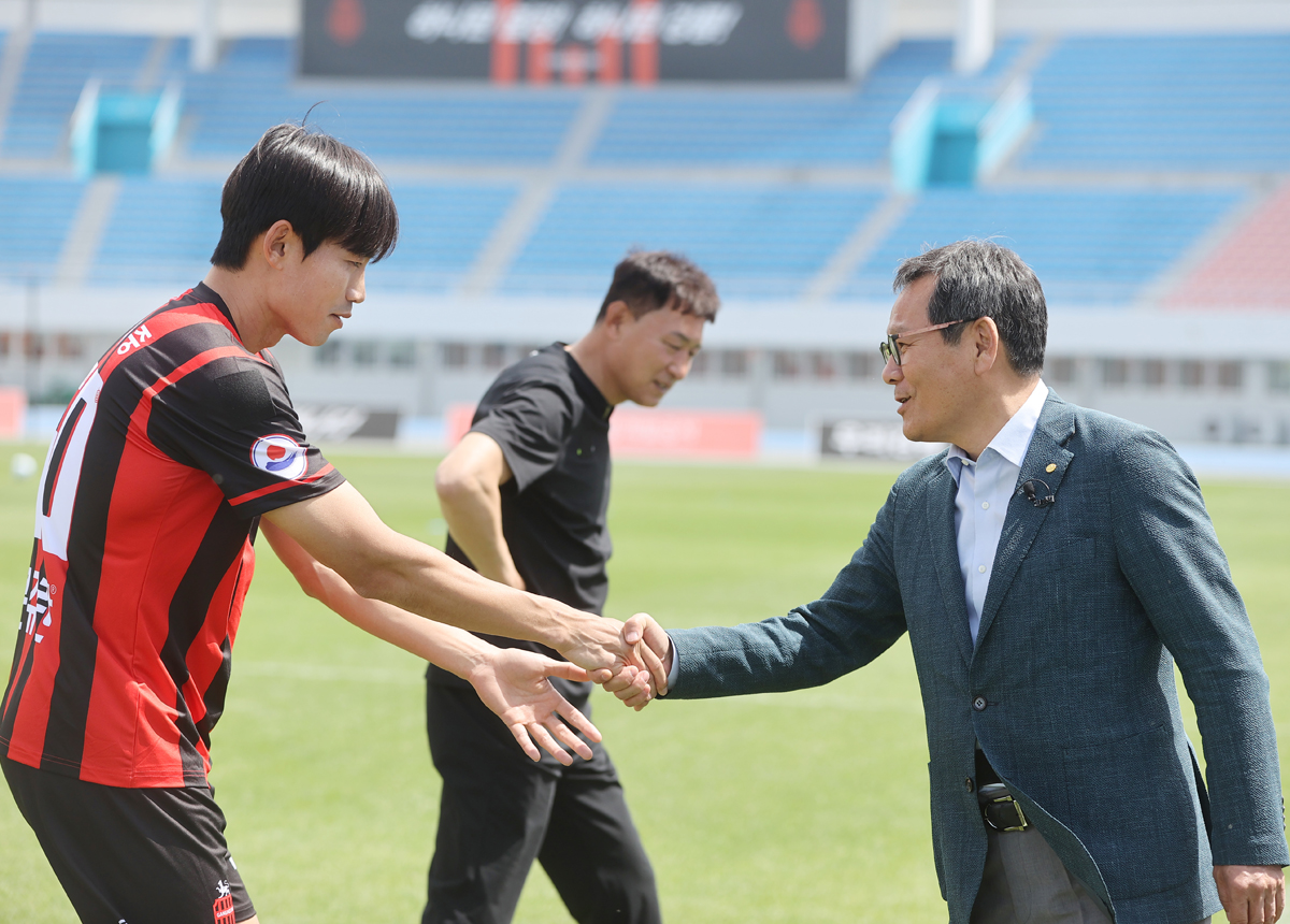 슈팅스타 관련 현장스케치 방문 및 격려 이미지