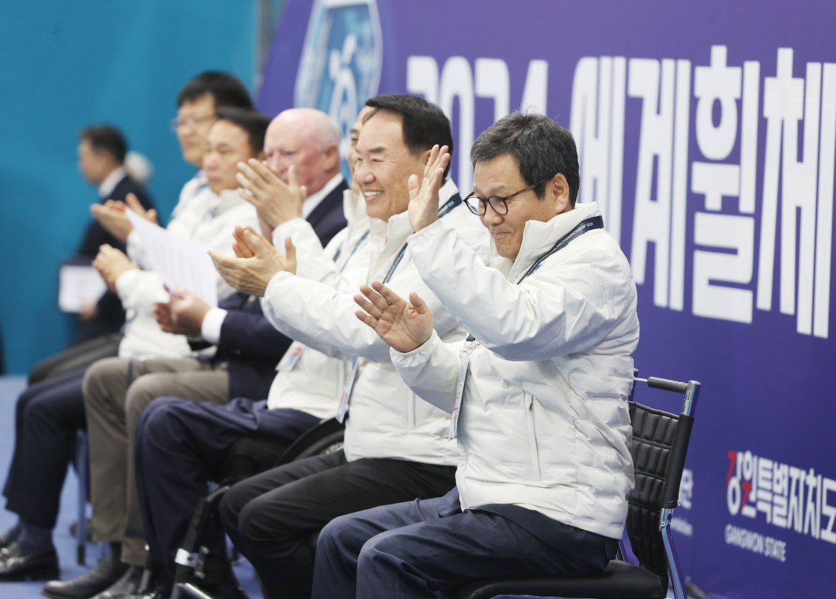 2024 세계휠체어컬링선수권대회 개회식 이미지