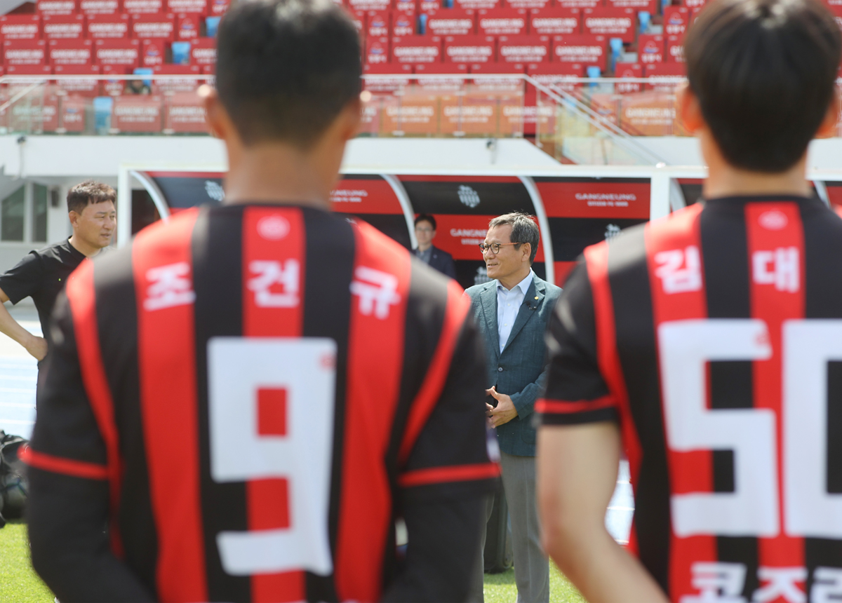 슈팅스타 관련 현장스케치 방문 및 격려 이미지