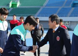 강릉시민축구단 격려 및 체육시설 점검 썸네일 4