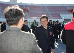 강릉시민축구단 격려 및 체육시설 점검 썸네일 5
