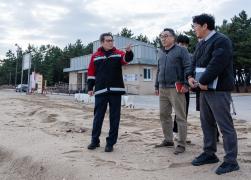 연곡해변 해안침식 현장점검 썸네일 2