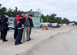 연곡해변 해안침식 현장점검 썸네일 1