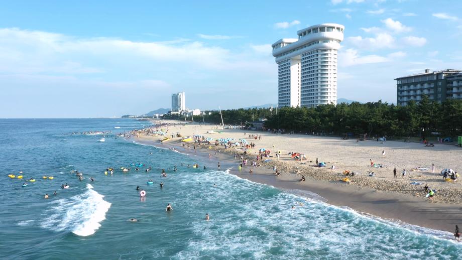 2026年江陵海水浴場の海開き