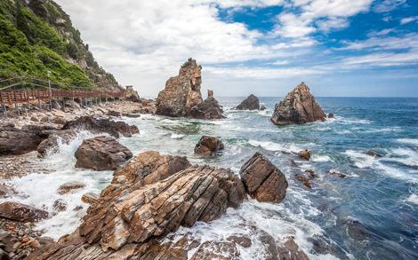 The sea in front of Gangneung image