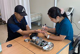 기초 건강측정(혈당)