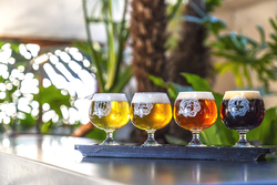 Bia thủ công tại Gangneung