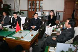 강릉시와 국제자매도시인 중국 자싱시 부시장방문 이미지